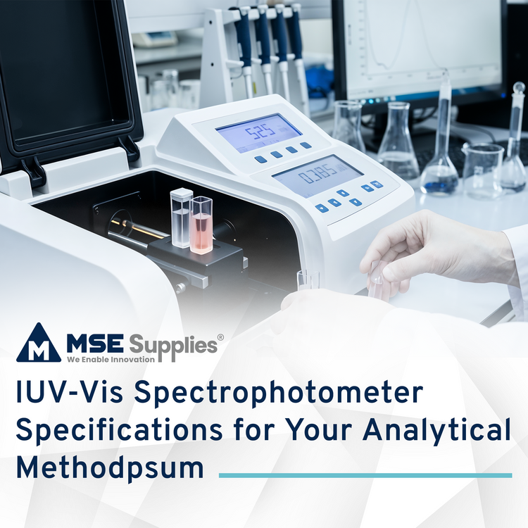 UV-Vis Spectrophotometer Specifications for Your Analytical Method
