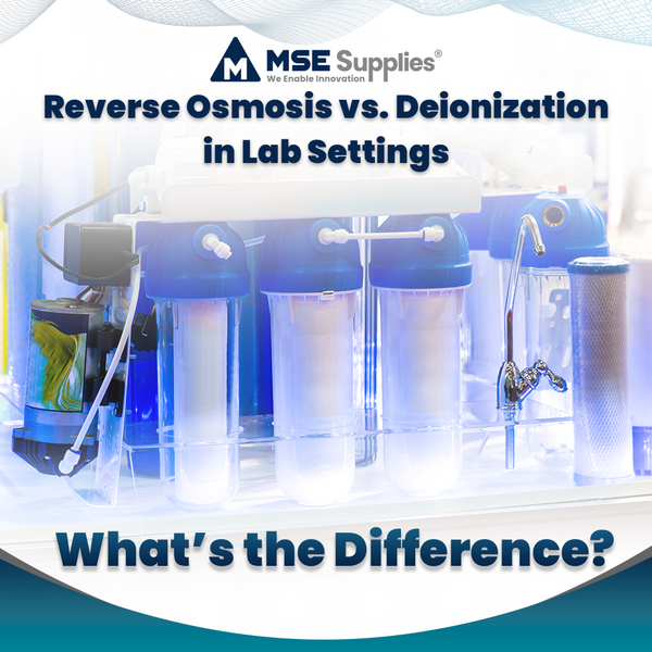 Reverse Osmosis vs. Deionization in Lab Settings: What’s the Difference?