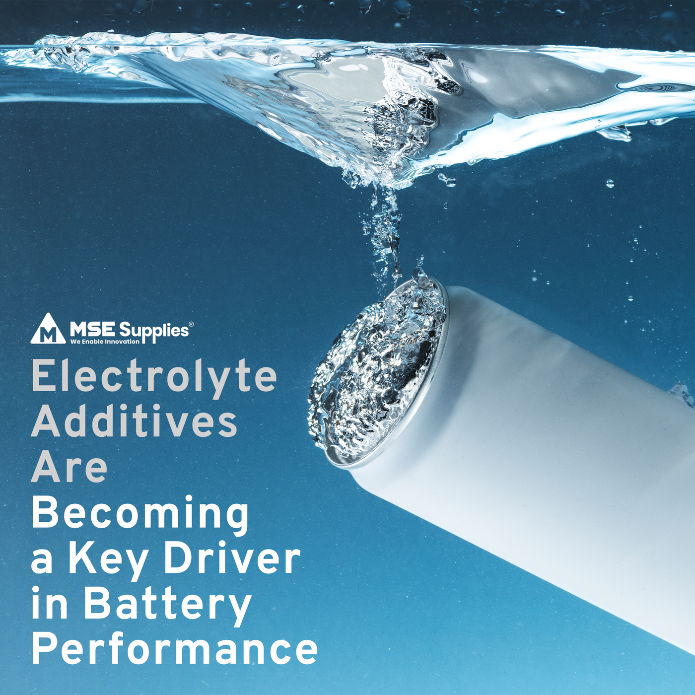 Electrolyte Additives Are Becoming a Key Driver in Battery Performance