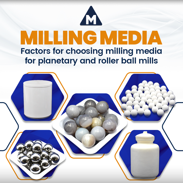 Milling Media: Factors for choosing milling media for planetary and roller ball mills