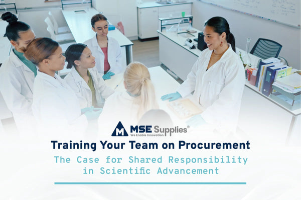 Training Your Team on Procurement — The Case for Shared Responsibility in Scientific Advancement