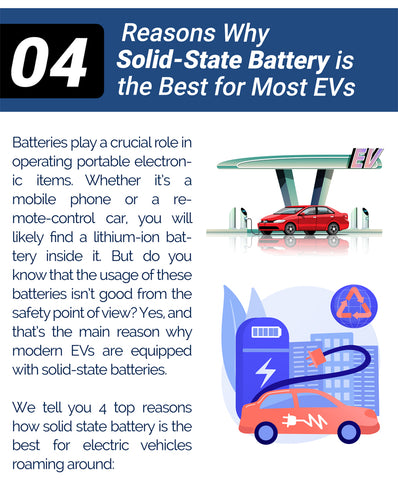 4 Reasons Why Solid-State Battery is the Best for Most EVs
