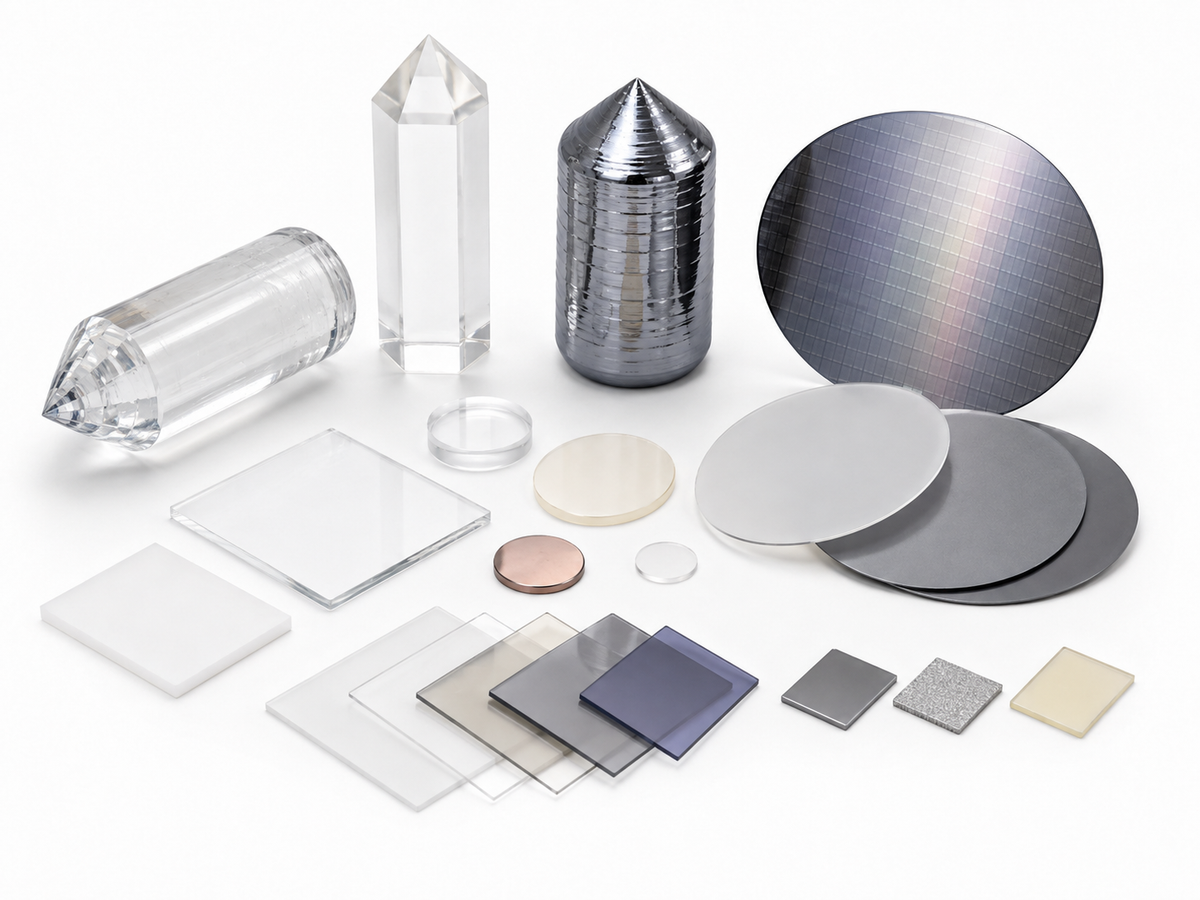 Crystal, Wafer & Substrate Materials