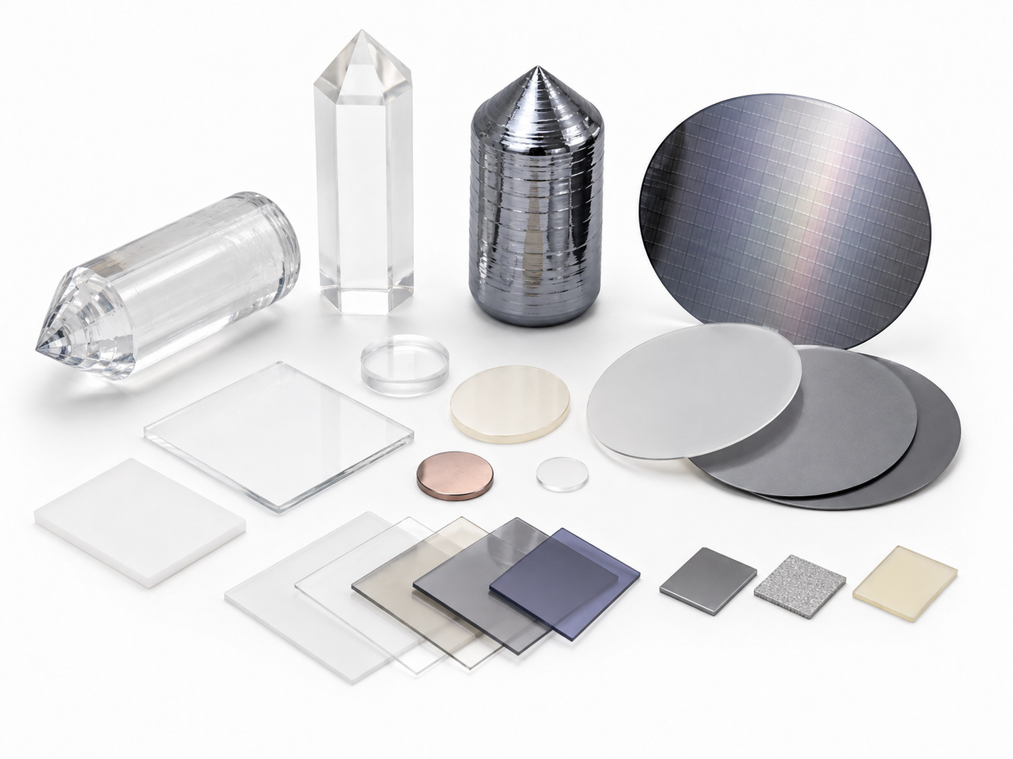 Crystal, Wafer & Substrate Materials