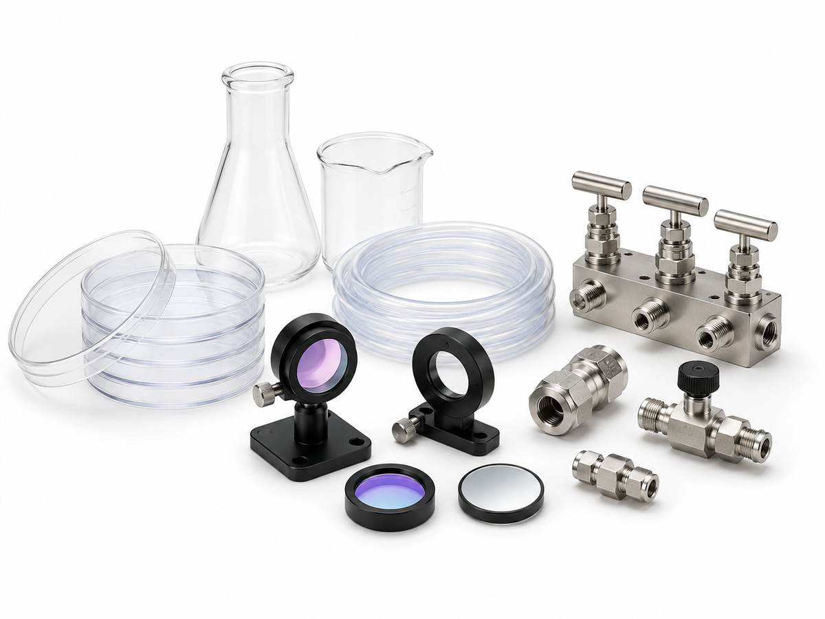Laboratory Supplies, Optics & Fluid Systems