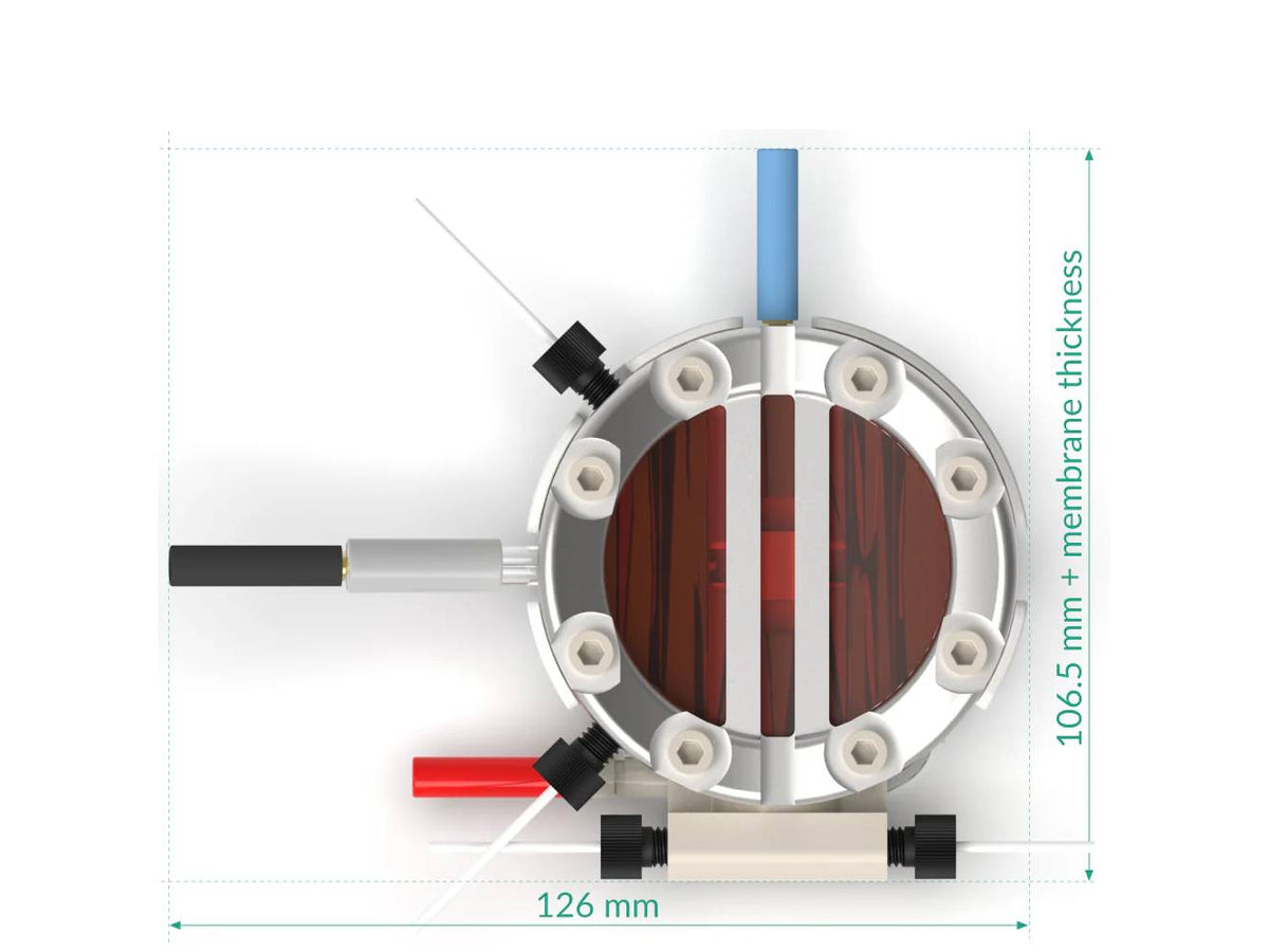 Operando XRD EC H-Cell, Min 2Θ Of 5°, Electrochemical Products, Redox.me, MSE Supplies