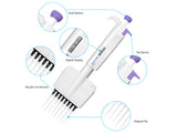 Biologix MicroPette Plus Pipettes 8-Channel, 1 Piece/Case, Liquid Handling, Biologix, MSE Supplies