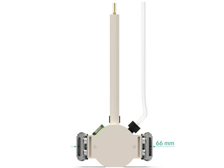 Immersible Electrosynthesis Reactor, H-Cell, 2X1.5 ML, 15X15 MM2, Electrochemical Products, Redox.me, MSE Supplies
