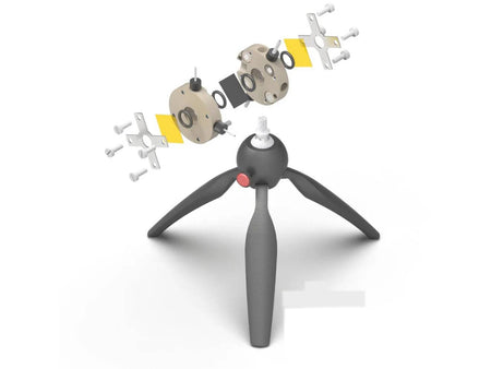Gas Diffusion Electrode X-Ray Diffraction Electrochemical Cell, Electrochemical Products, Redox.me, MSE Supplies