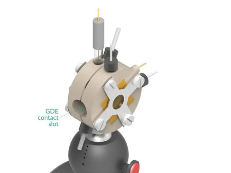 Gas Diffusion Electrode X-Ray Diffraction Electrochemical Cell, Electrochemical Products, Redox.me, MSE Supplies
