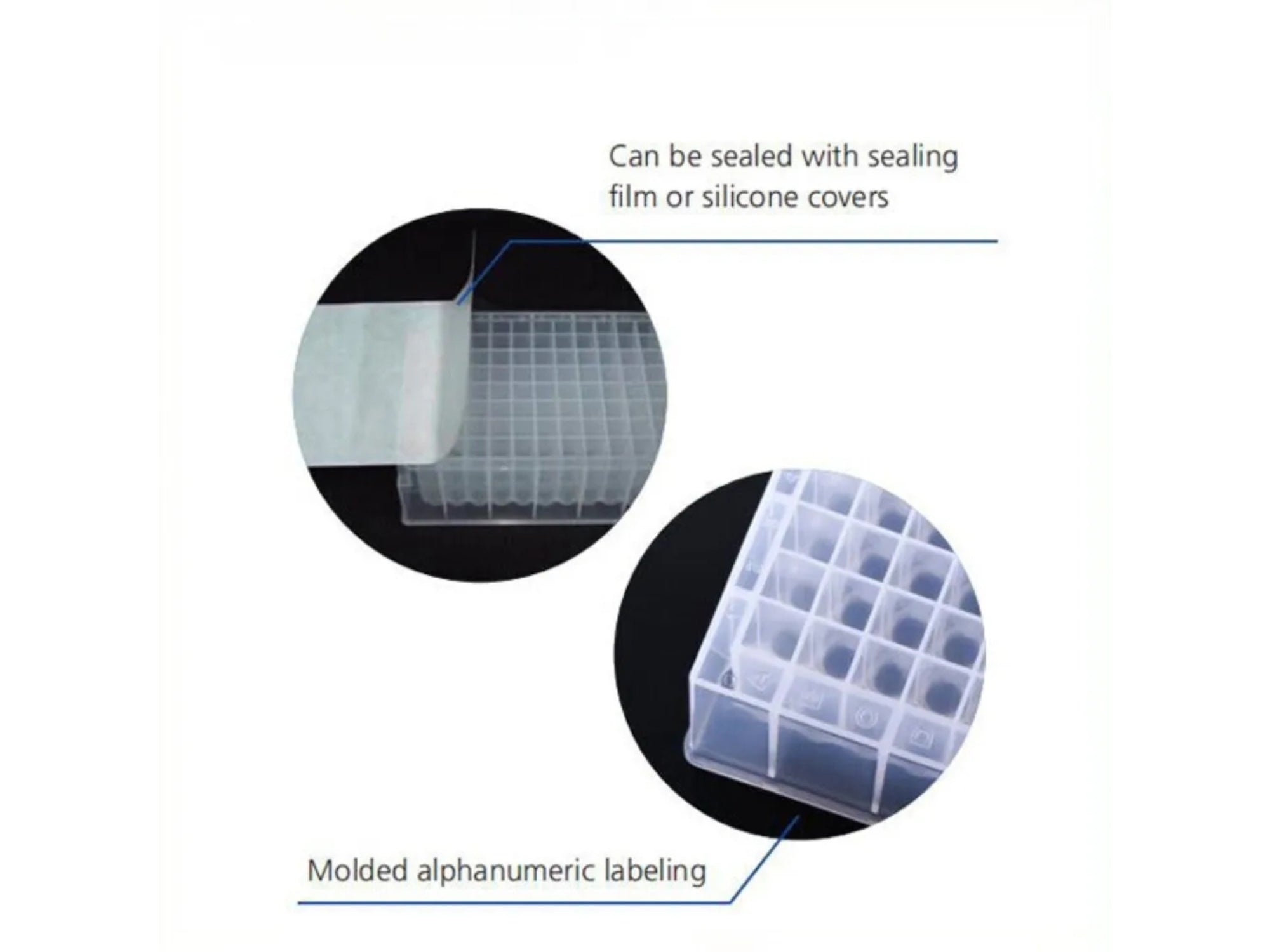 Biologix Deep Well Plates-1.0mL (Round Well) 10/Pack, 50/Case, Bio Lab Consumables, Biologix, MSE Supplies