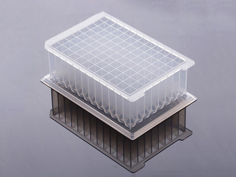 Biologix Deep Well Plates-2.2mL (Square Wells), U Bottom, Profile Concave, 24/Pack, 96/Case - MSE Supplies LLC