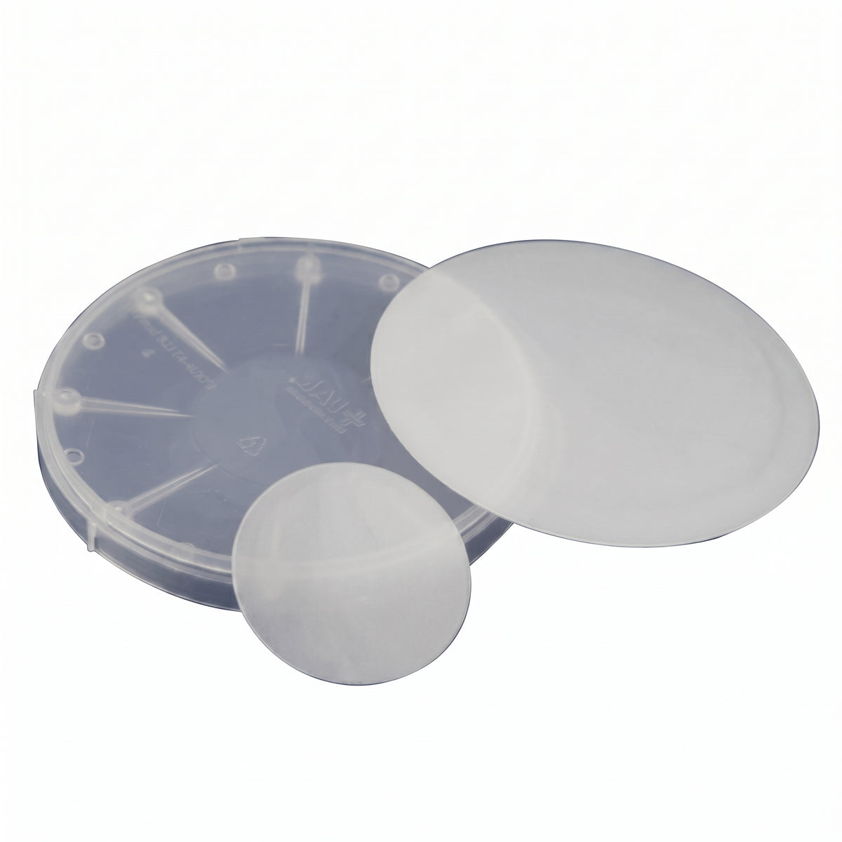 MSE PRO 4 inch N-Type Undoped GaN 4 um Gallium Nitride Template on Sapphire (0001) AI image