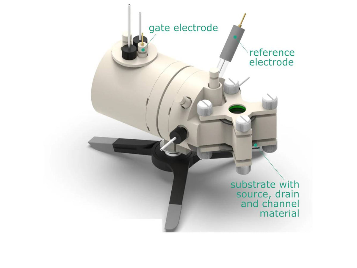 Electrolyte-Gated Transistor Photo-Electrochemical H-Cell, Electrochemical Products, Redox.me, MSE Supplies