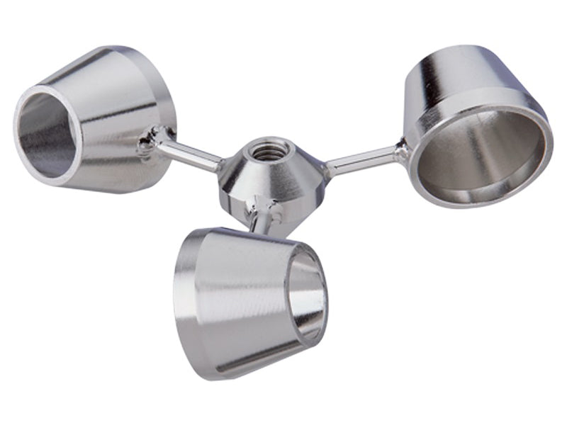 Heidolph Overhead Stirrer Visco Jet Impeller inoJET-120mm (Stainless Steel), Stirrers, Heidolph North America, MSE Supplies