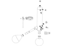 Heidolph G3 XL Glassware Set - Coated - MSE Supplies LLC