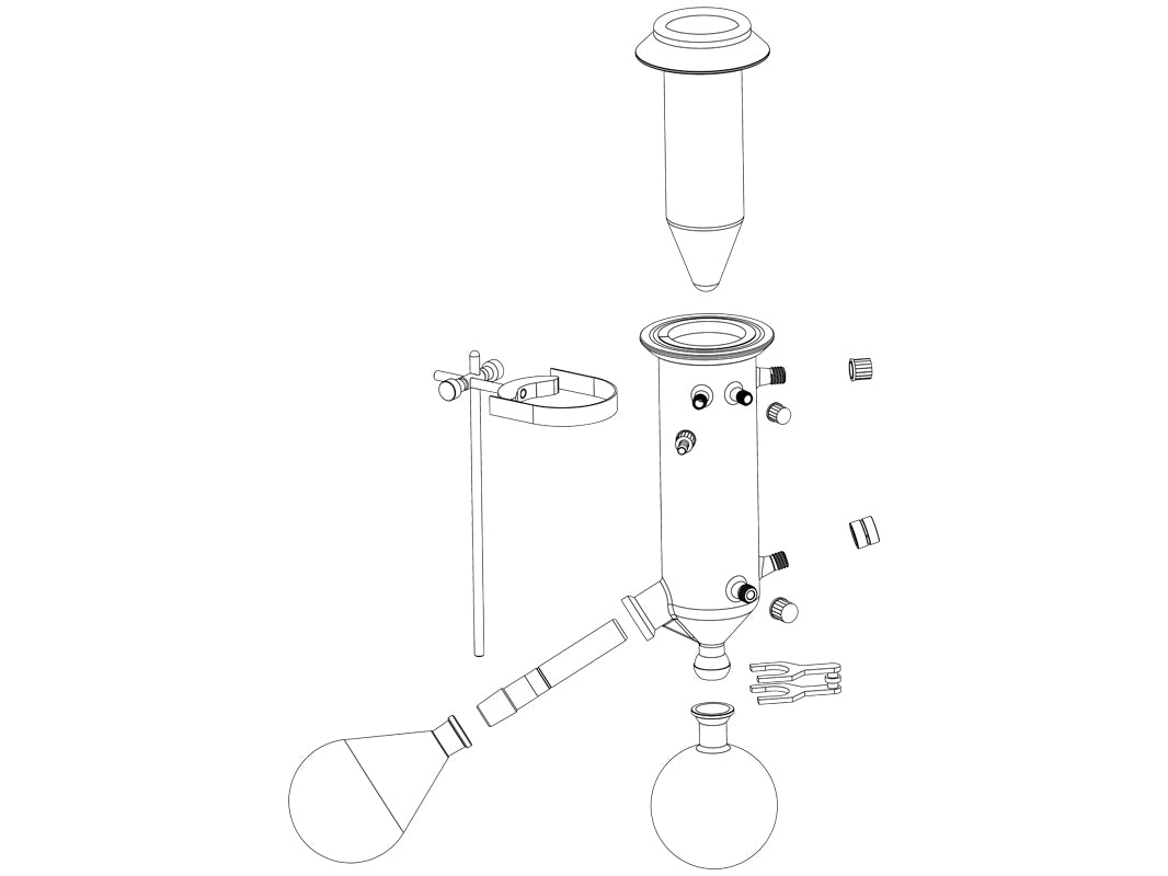 Heidolph G5 Glassware Set, Labware, Heidolph North America, MSE Supplies