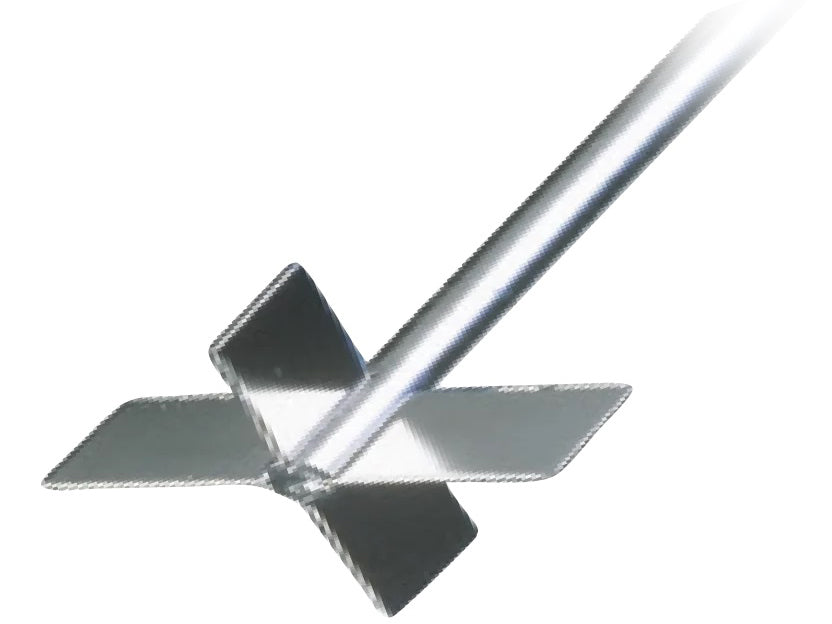Heidolph Overhead Stirrer Impeller BR 10 Cross-Blade, Stirrers, Heidolph North America, MSE Supplies