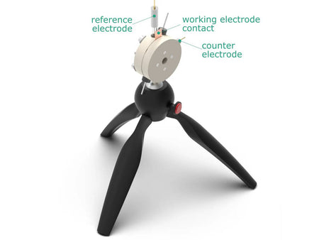 Spectro-Electrochemical Flow Cell Magnetic Mount, Electrochemical Products, Redox.me, MSE Supplies