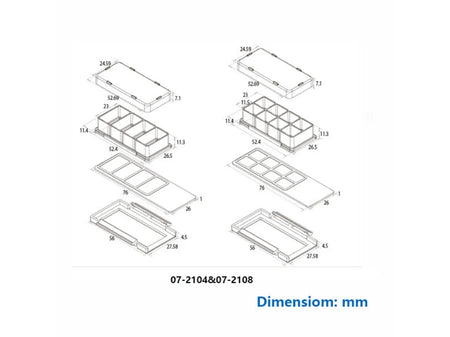 Biologix Chambered Cell Culture Slides-1/2/4/8 Wells, 6/Pack, 12/Case - MSE Supplies LLC