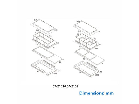 Biologix Chambered Cell Culture Slides-1/2/4/8 Wells, 6/Pack, 12/Case - MSE Supplies LLC