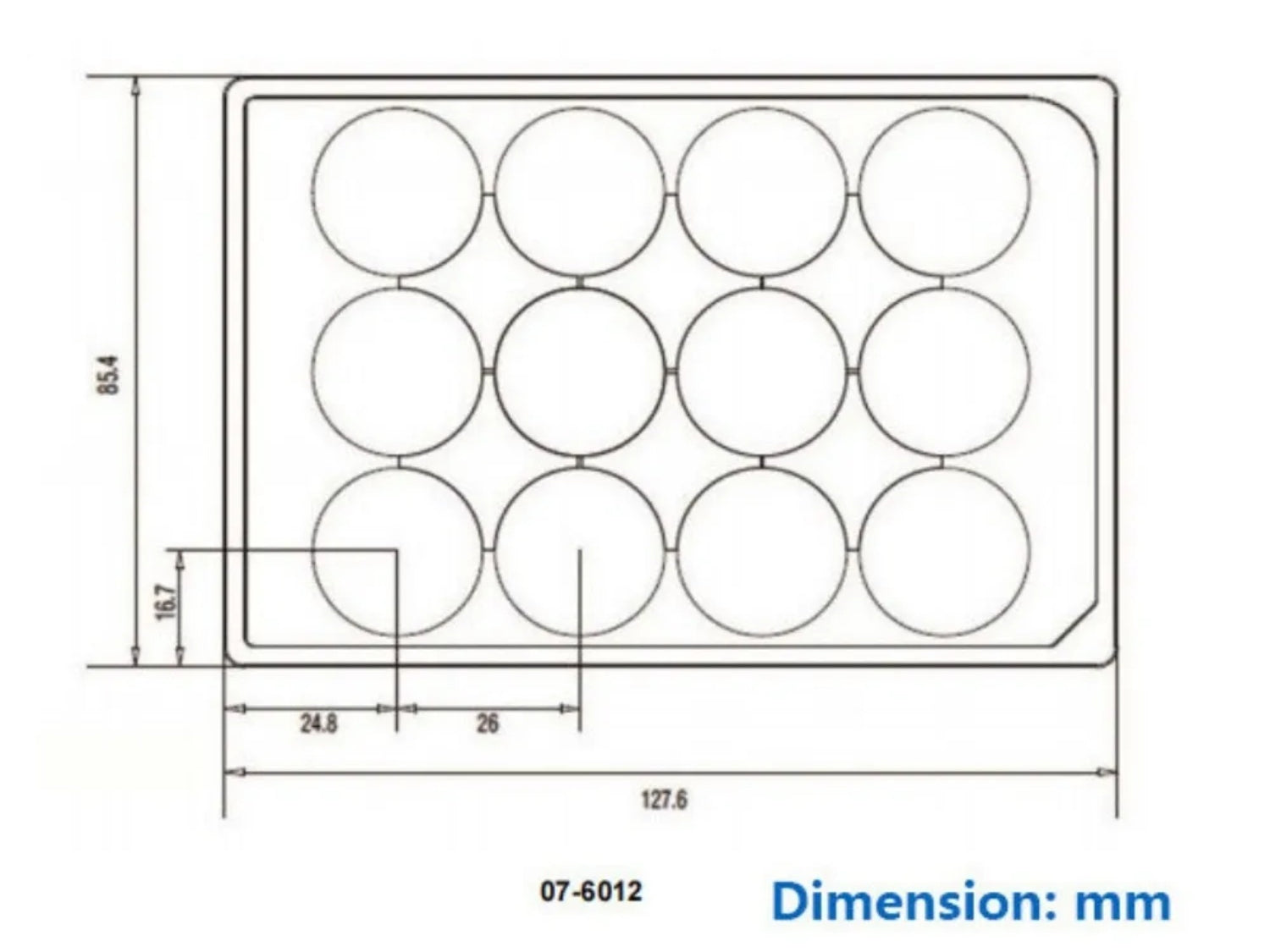 Biologix Cell Culture Plates-6/12/24/48/96-Well, 1/Pack, 50/Case - MSE Supplies LLC