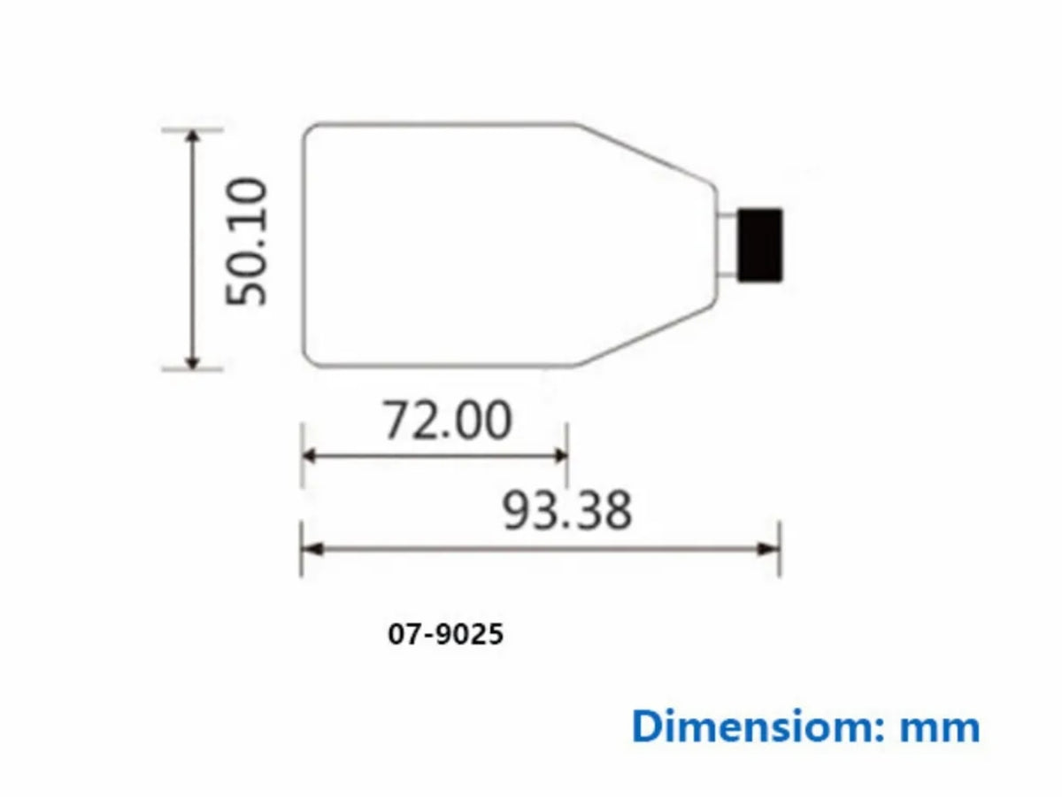 Biologix Cell Culture Flask 25cm² with Filter /Plug Cap, 5/Pack, 200/Case - MSE Supplies LLC