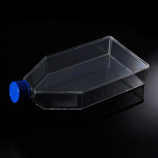 Biologix Cell Culture Flasks 175c㎡ with Filter / Plug Caps, 650mL, 5/Bag, 40/Case - MSE Supplies LLC
