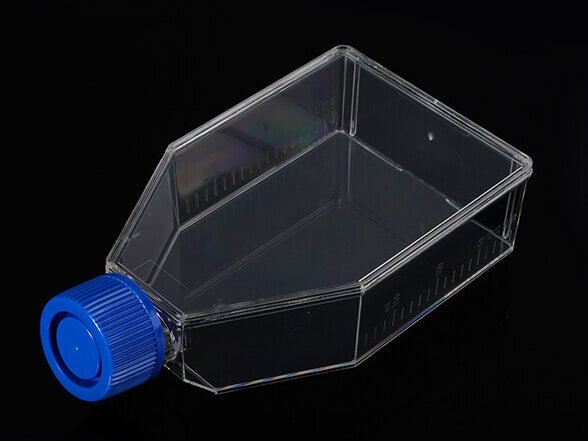Biologix Cell Culture Flasks 75c㎡ with Filter / Plug Caps, 250mL, 5/Pack, 100/Case - MSE Supplies LLC