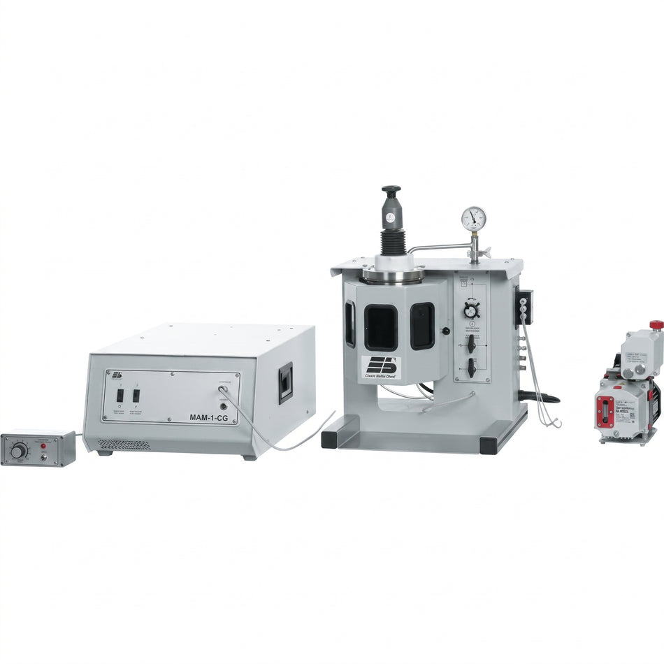 Glovebox Version Compact Arc Melter MAM-1, Made in Germany by Edmund Buhler AI image