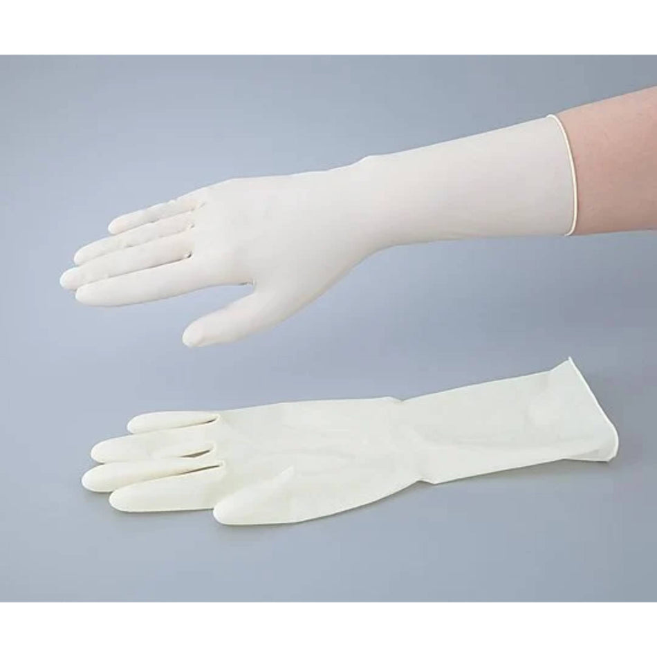 ASPURE 100pc/bag Cleanroom Latex Glove (L) SP Powder Free High Grip Type Totally Embossed