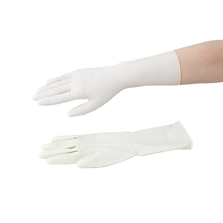 ASPURE 100pc/bag Cleanroom Latex Glove (M) SP Powder Free High Grip Type Totally Embossed