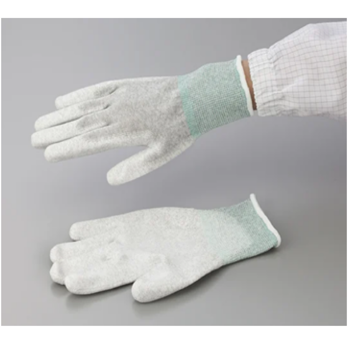 ASPURE ESD Gloves Palm Coated M 10 Pairs/bag - Laboratory Supplies - AS ONE Corporation - MSE Supplies