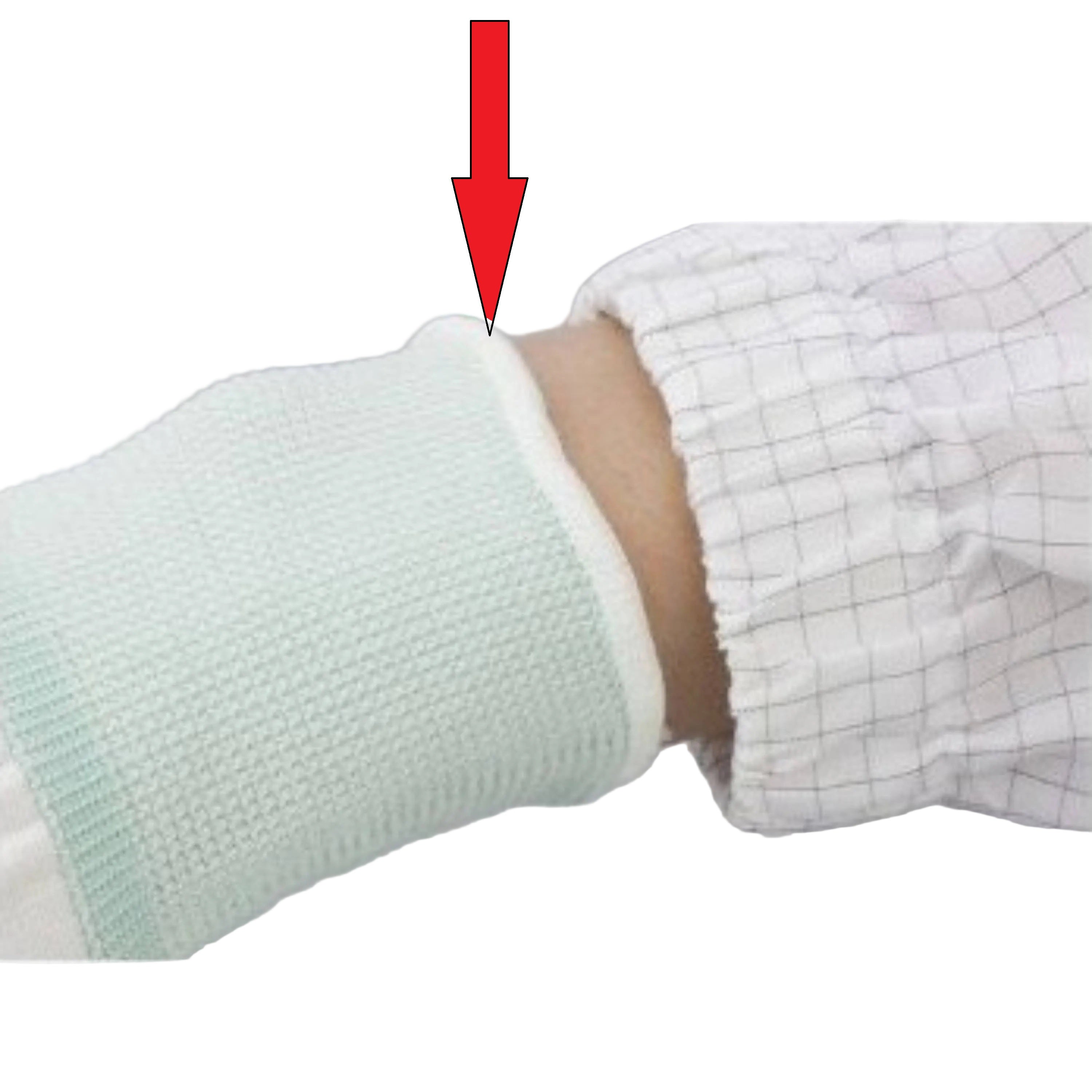 ASPURE ESD Gloves Palm Coated S 10 Pairs