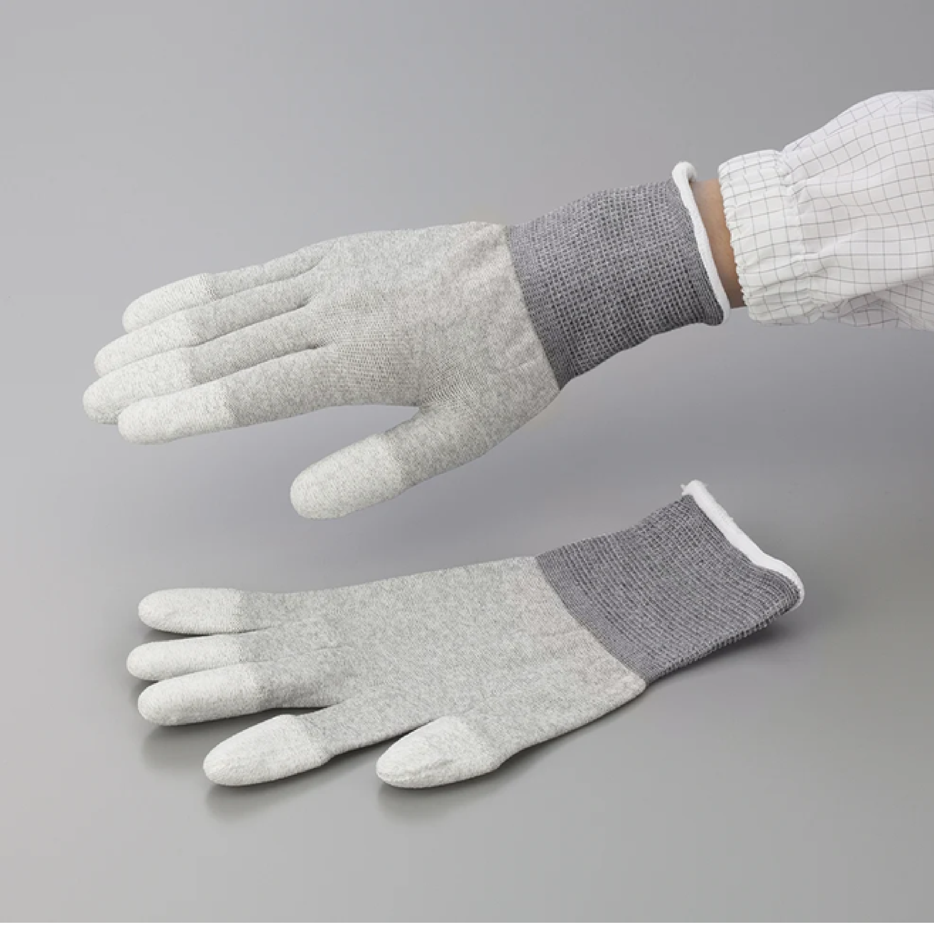 ASPURE ESD Gloves Fingertip Coat XS 10 Pairs - Laboratory Supplies - AS ONE Corporation - MSE Supplies