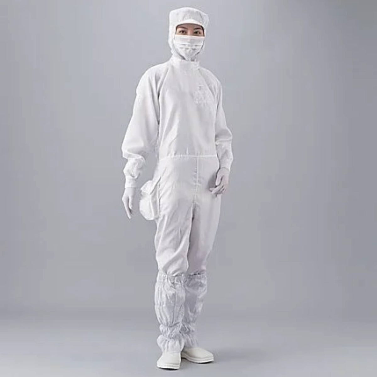 As Pure Cleanroom Suit White L (Clean Wahsed)