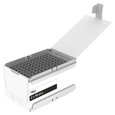 AHN myTip® Tecan® Flip Box Clear Tips type Robotic Tips(5 x 10 x 2 x 96 Tips)