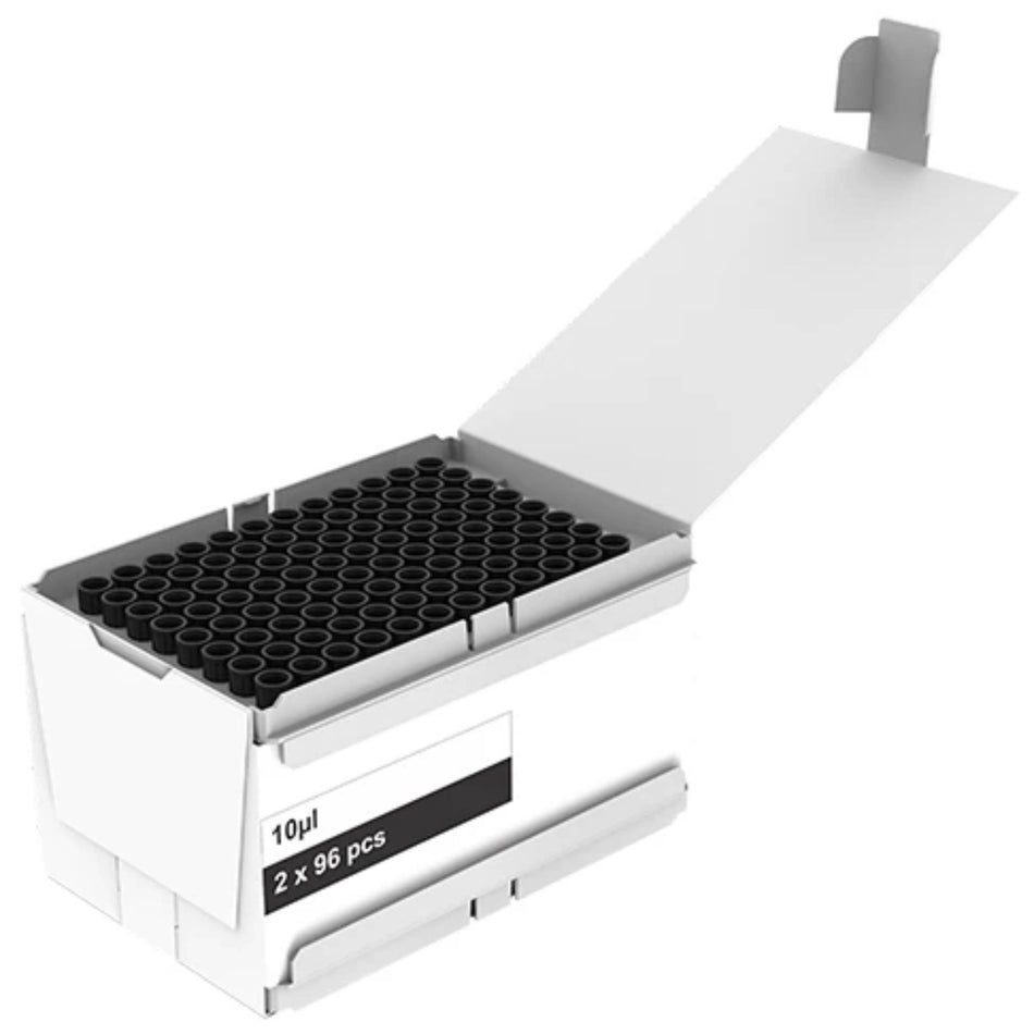 AHN myTip® Tecan® Flip Box Conductive Tips type Robotic Tips(5 x 10 x 2 x 96 Tips)
