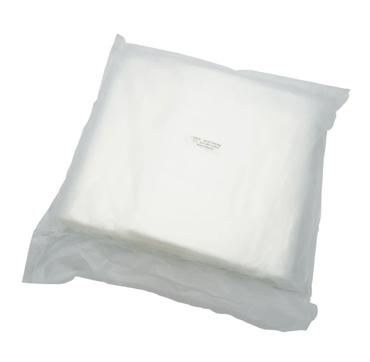 ASONE 200 sheets/bag Cleanroom Polyethylene Bag 260mm x 380mm Size 3 - Laboratory Supplies - AS ONE Corporation - MSE Supplies