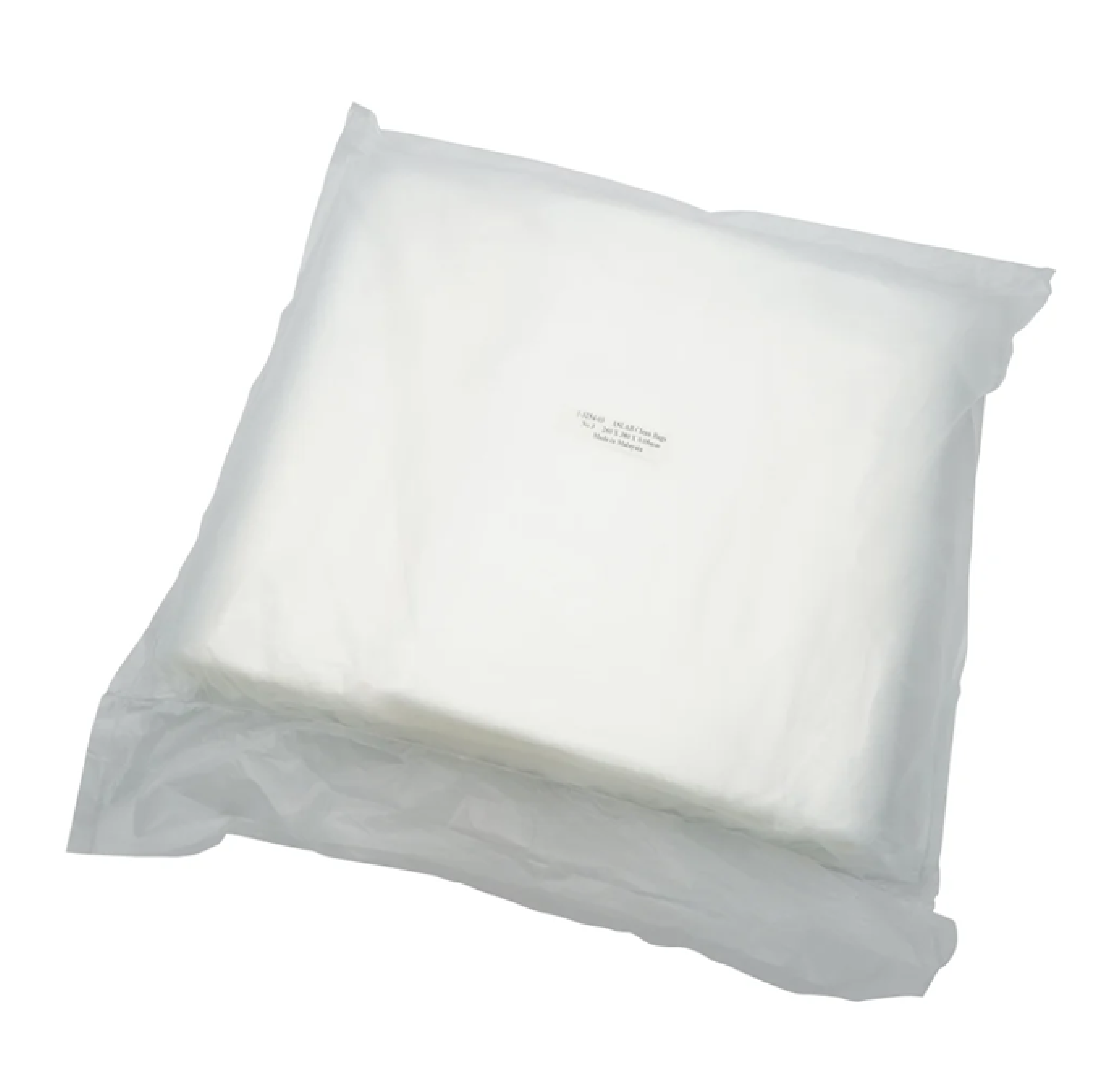 ASONE 200 sheets/bag Cleanroom Polyethylene Bag 260mm x 380mm Size 3 - Laboratory Supplies - AS ONE Corporation - MSE Supplies