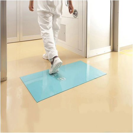 ASONE Eco Clean Adhesive Mat Step Mat 895 x 450 mm Thickness 3 mm