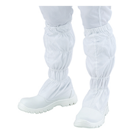 ASPURE Clean Safety Boots (No Fastener, Long Type) 28.0cm - Laboratory Supplies - AS ONE Corporation - MSE Supplies