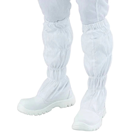 ASPURE Cleanroom Safety Boots (No Fastener, Long Type) 25.0cm