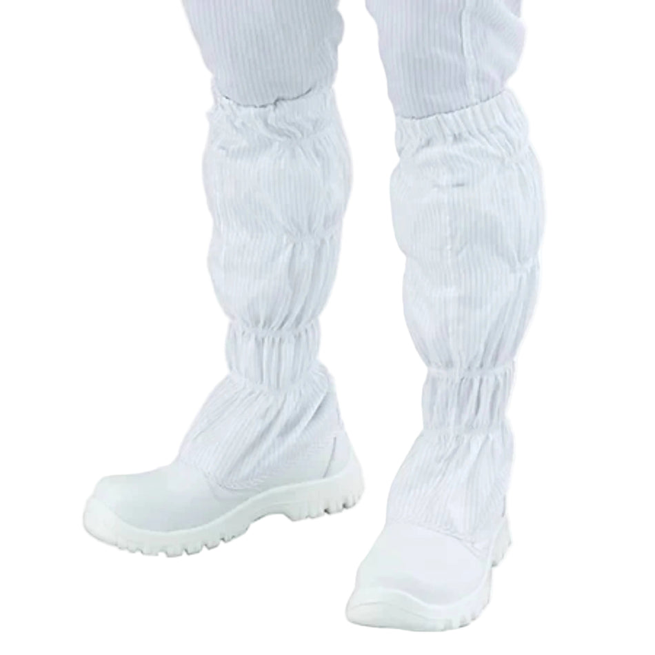 ASPURE Cleanroom Safety Boots (No Fastener, Long Type) 25.0cm