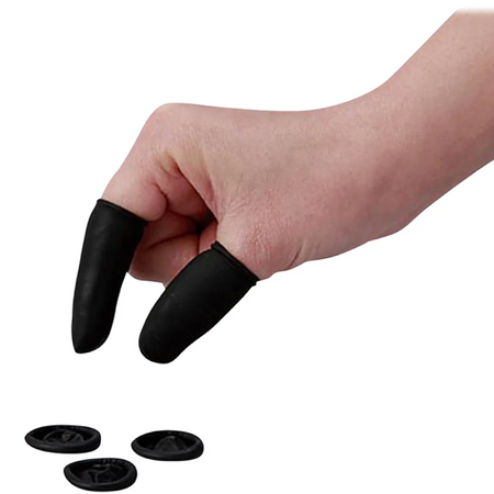 ASPURE Size M 1440 Pieces/bag Conductive Finger Cots Roll (Black) - Laboratory Supplies - AS ONE Corporation - MSE Supplies