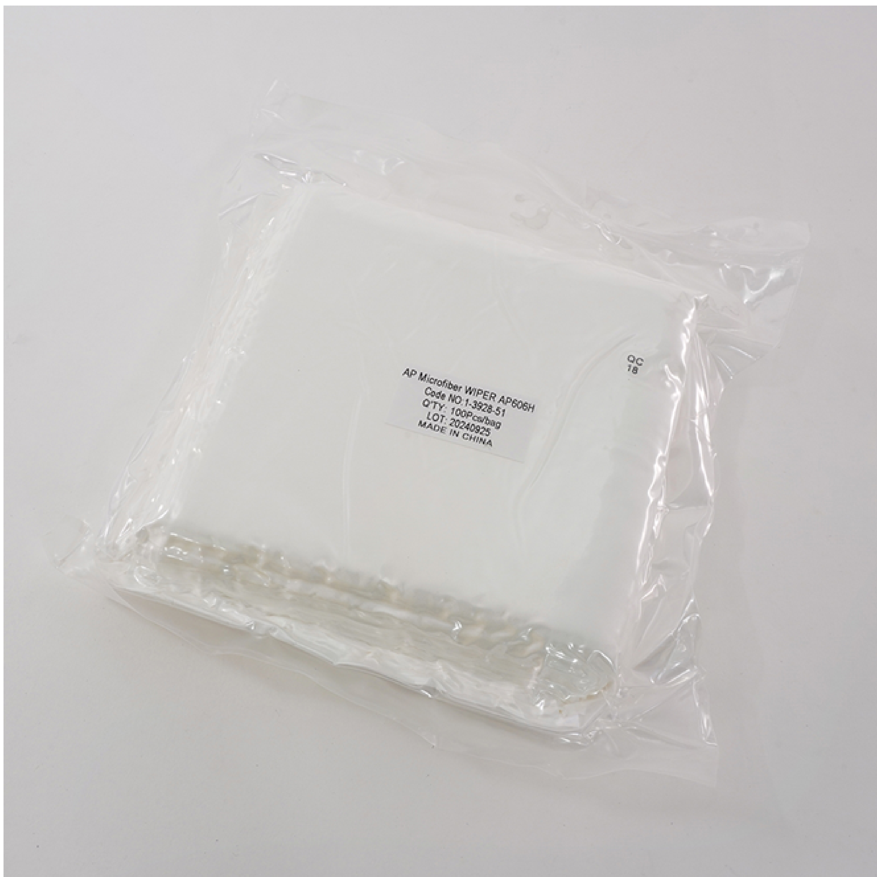 ASPURE 100 pcs/bag (Polyester 67%, nylon 33%) Clean Room Wiper 6 in. x 6 in. - Laboratory Supplies - AS ONE Corporation - MSE Supplies