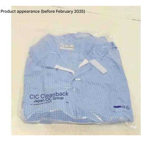 ASPURE Cleanroom Wear (Integrated Hood, Cnter Zipper Type) Blue 3L Cleaned Washed