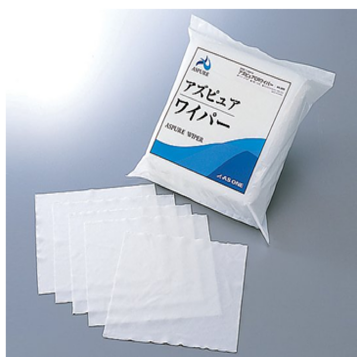 ASPURE 150pcs/bag Cleanroom polyester Wiper 6 in. x 6 in. - Laboratory Supplies - AS ONE Corporation - MSE Supplies