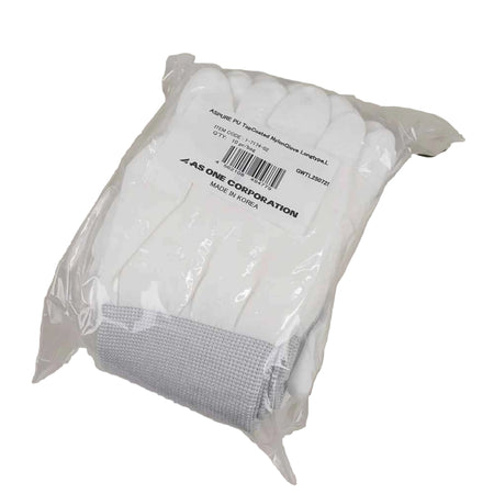 ASPURE Long PU Coat Nylon Gloves Fingertip Coat L 10 pairs
