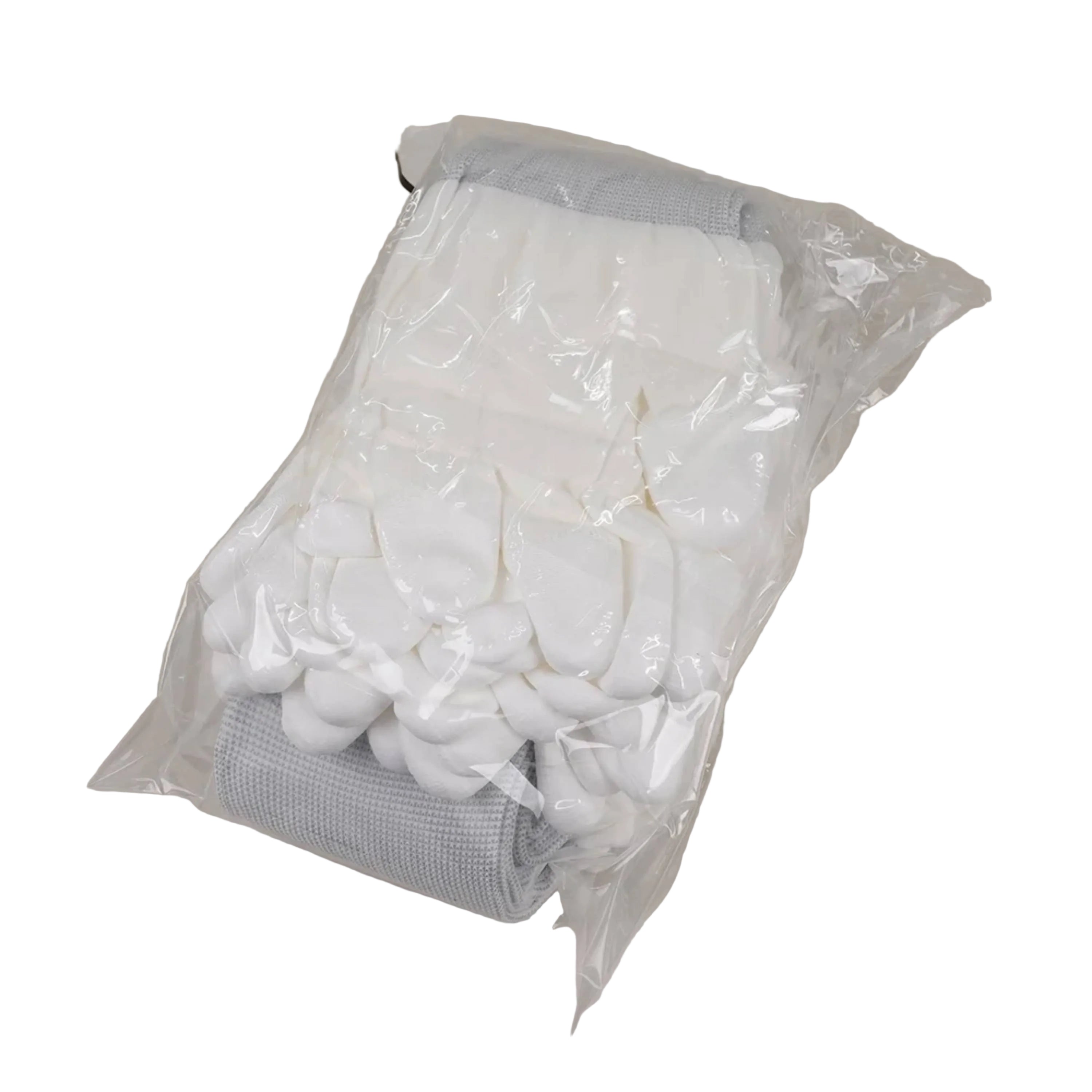 ASPURE Long PU Coat Nylon Gloves Fingertip Coat L 10 pairs